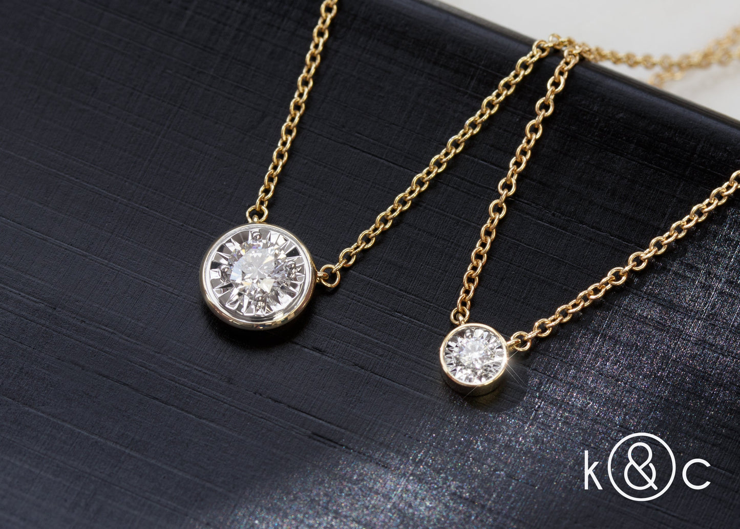 
                  
                    Kat & Chlo Diamond Maginfy Mini Pendant Necklace
                  
                