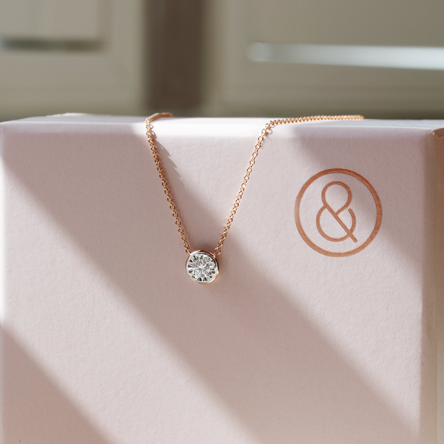 
                  
                    Kat & Chlo Diamond Magnify Pendant Necklace
                  
                