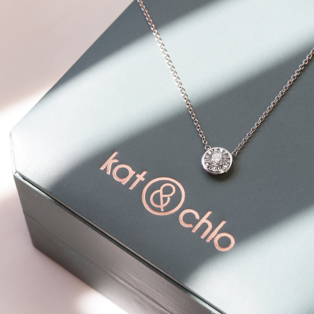 
                  
                    Kat & Chlo Diamond Magnify Pendant Necklace
                  
                