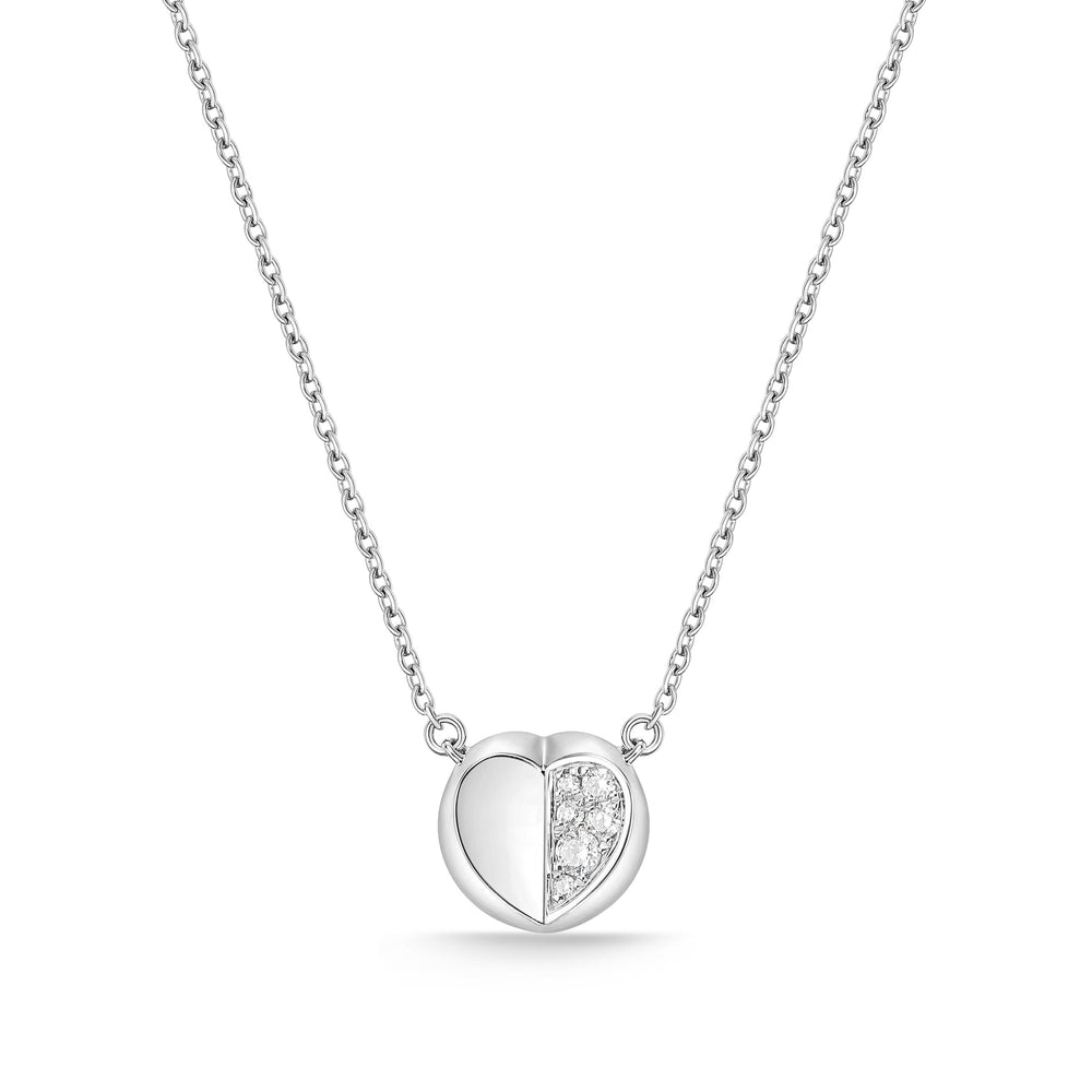Kat & Chlo 18K Gold Circle of Love Diamond Necklace