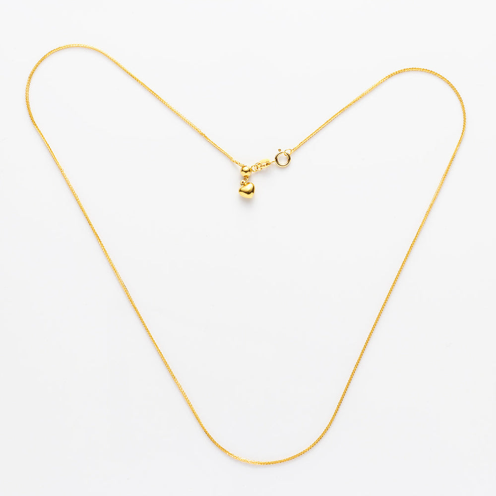 Kat & Chlo 18K Classic Chopin Chain Necklace