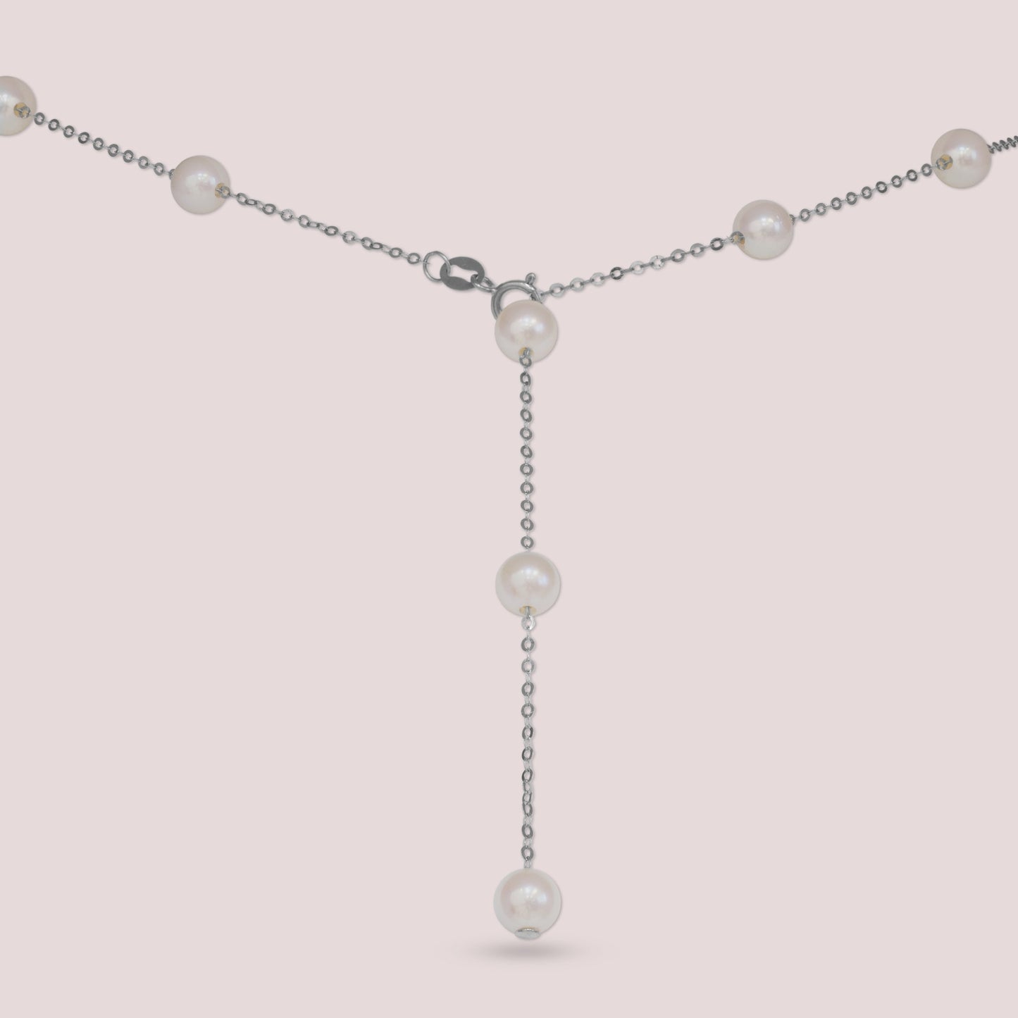 
                  
                    Kat & Chlo 18K Gold Akoya Pearls Station Necklace
                  
                