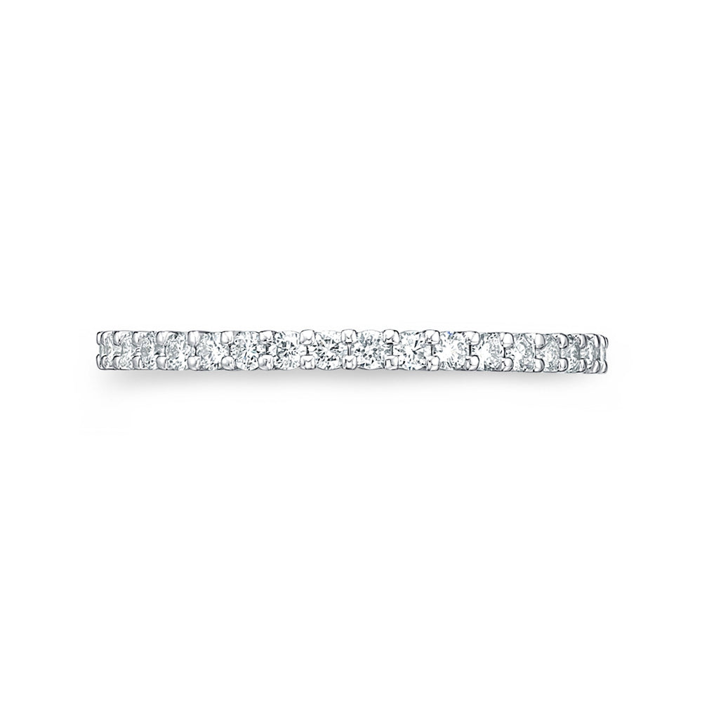 
                  
                    Kat & Chlo Diamond Platinum Classic 0.25 Ct Half Band Ring
                  
                